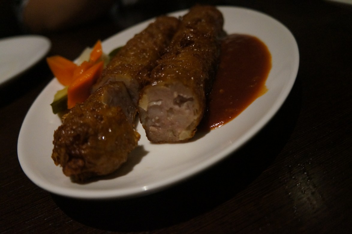 Deep fried chicken roll